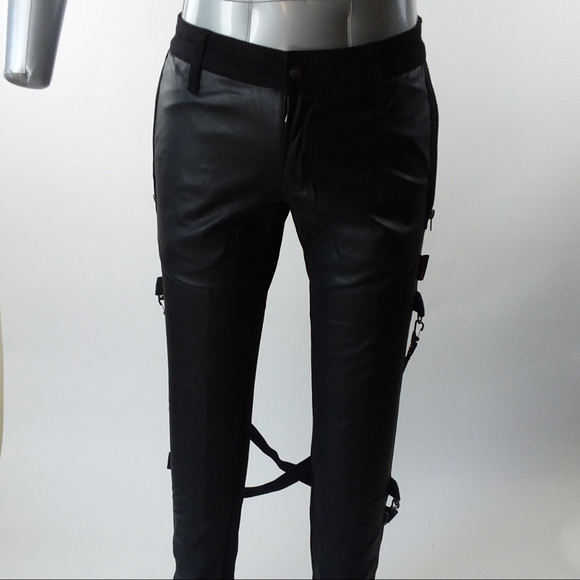 Tripp nyc Other - Tripp NYC Men's Bondage Vegan Leather Skinny Pants